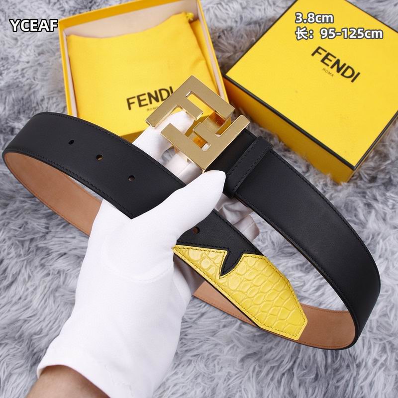 Fendi belt 38mmX95-125cm 8L34
